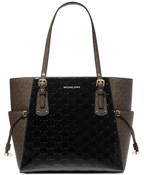 michael michael kors janie large east west tote black|Amazon.com: Michael Kors East West Tote.